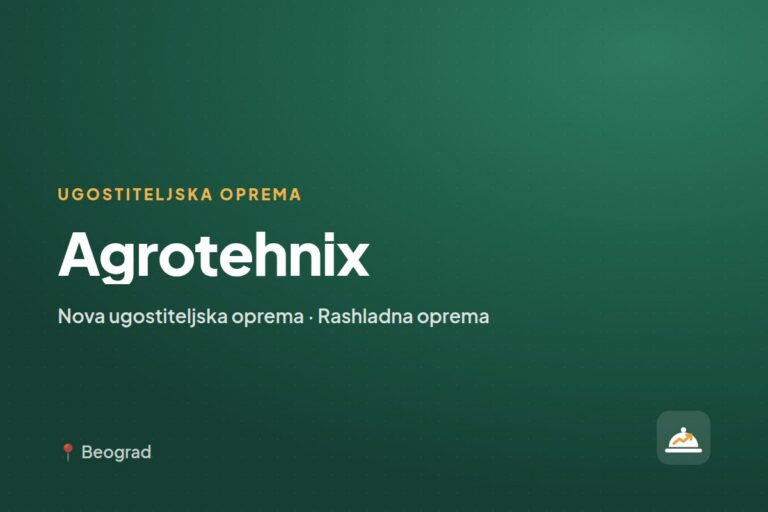 Agrotehnix — prodavac rashladne opreme, Beograd