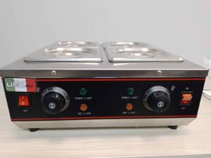 Bain marie za čokoladu Ideal Catering IW-24 — 4 posude GN 1/6