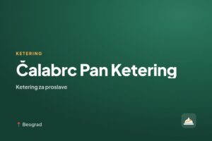 Čalabrc Pan Ketering