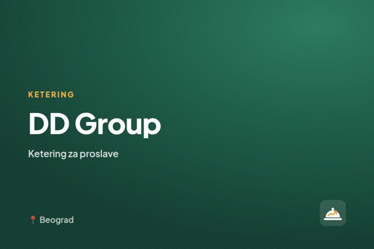 DD Group — ketering za kućne proslave, Beograd