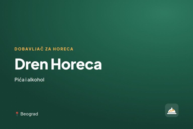 Dren Horeca — veleprodaja pića, Novi Sad