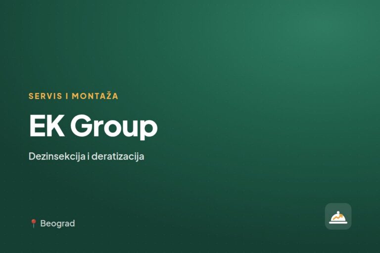 EK Group — servis ugostiteljske opreme, Novi Sad