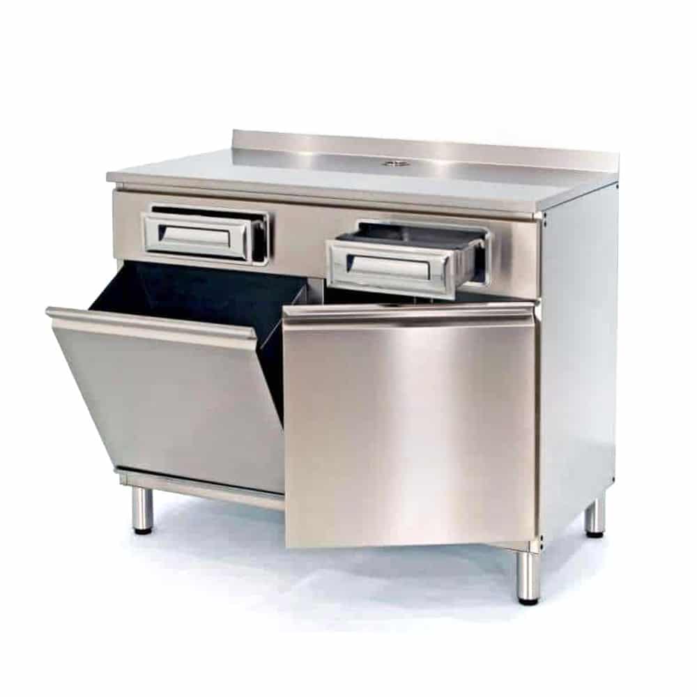 Espresso sekcija od inoksa — 120/70/85 cm — barska oprema, Beograd