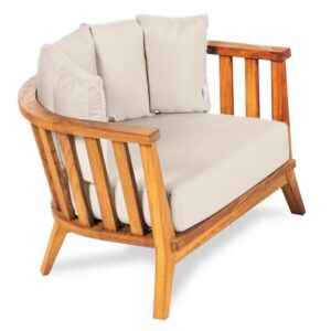 Fotelja Union Drvo Moon, iroko drvo