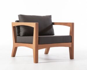 Fotelja Union Drvo Solo — iroko drvo