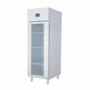 Frižider Ozti 700 l — jednokrilni, staklena vrata