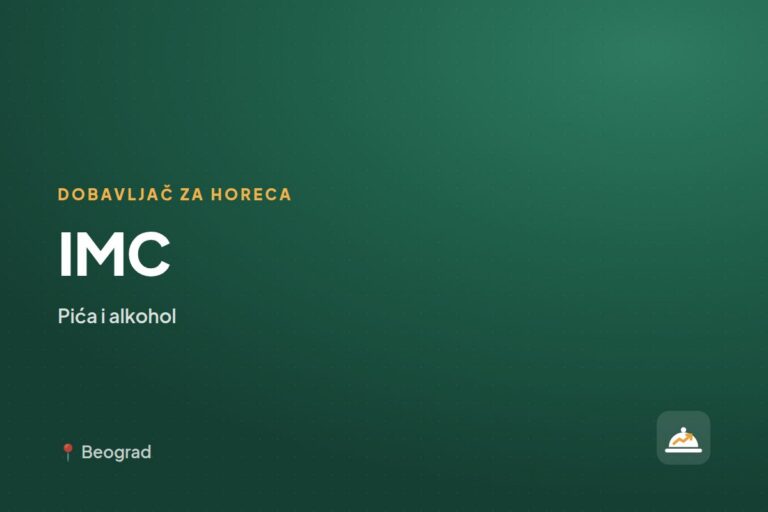 IMC — veleprodaja pića, Novi Sad