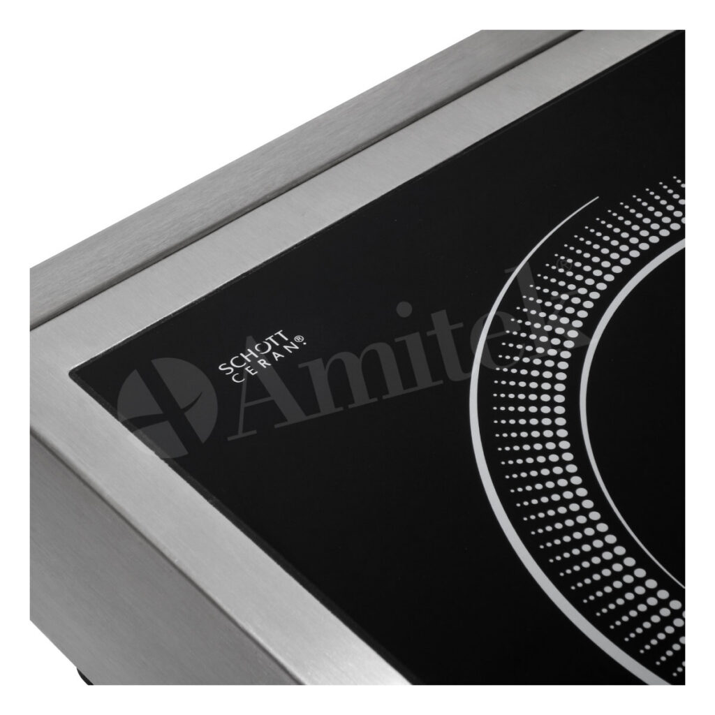 Indukcijska ploča Amitek TT 350Pro Touch, 1 ringla, 3,5 kW