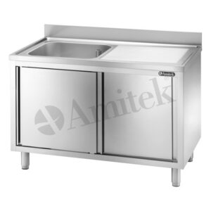 Inox sudopera Amitek LTC 107L1 VT — jednodelna, sa ocenjivačem