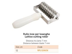 Kalup za rolat Martellato RPL12, inox
