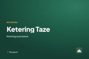 Ketering Taze