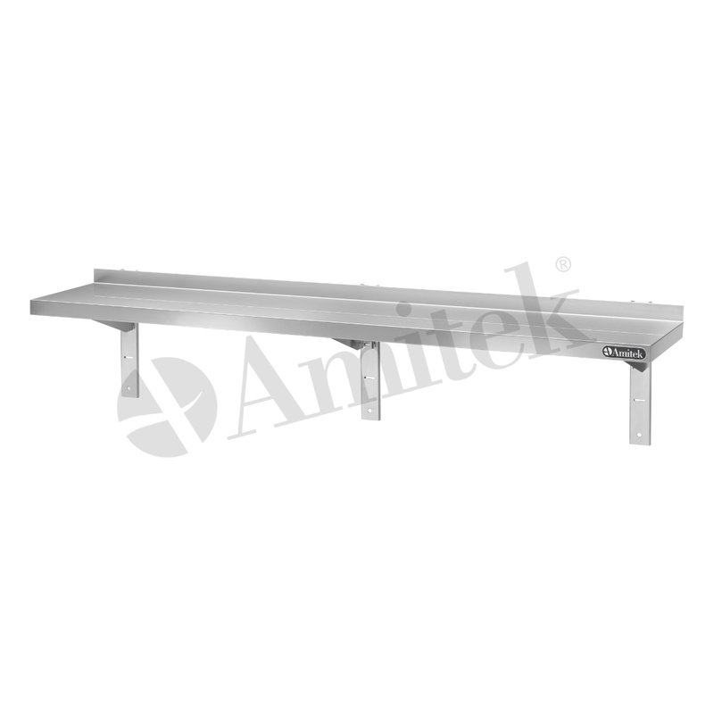 Konzolna polica Amitek MES103VH — 1000x300mm, inox — inox nameštaj i sudopere, Beograd