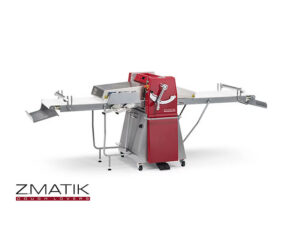 Laminator za testo Zmatik SHE6014DT — stolovi 1400 mm, sa uređajem za sečenje