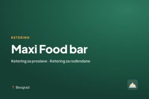 Maxi Food bar