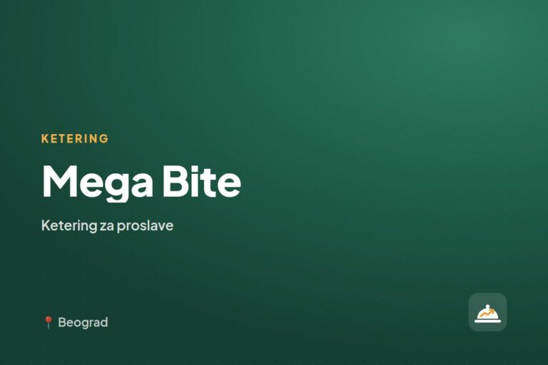 Mega Bite — ketering za kućne proslave, Beograd