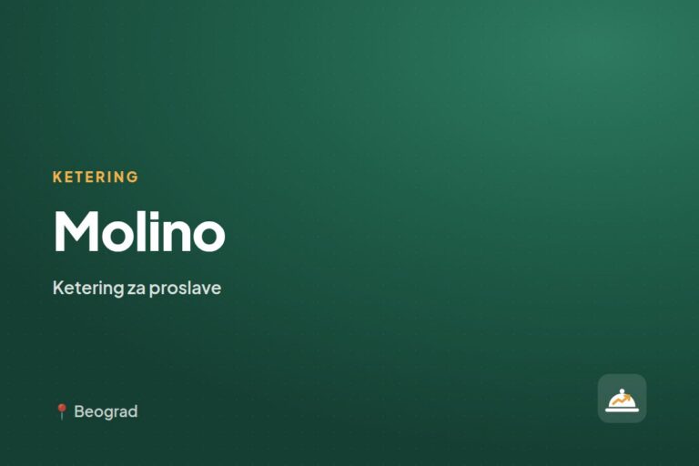 Molino — ketering za kućne proslave, Beograd