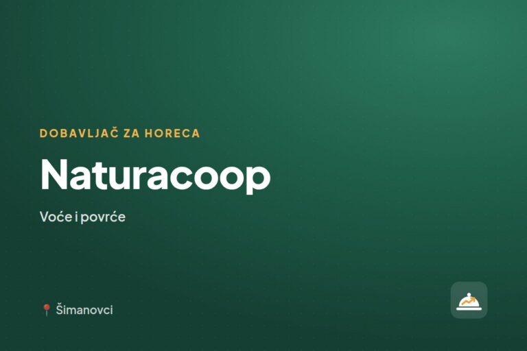 Naturacoop — dobavljač za ugostiteljstvo, Beograd