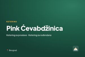 Pink Ćevabdžinica