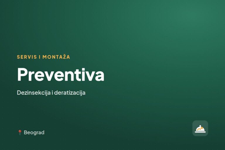 Preventiva — servis ugostiteljske opreme, Novi Sad