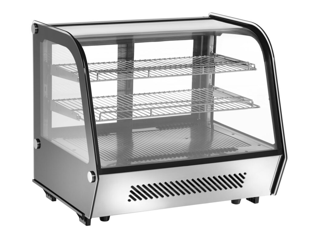 Rashladna izložbena vitrina Amitek AK160EF, 160 litara