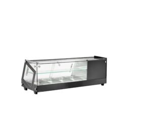 Rashladna izlozbena vitrina Amitek AK413VTB — za tapase, 4x GN1/3