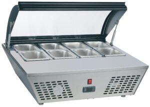 Rashladna izlozbena vitrina Amitek AK816RT, 8x GN 1/6