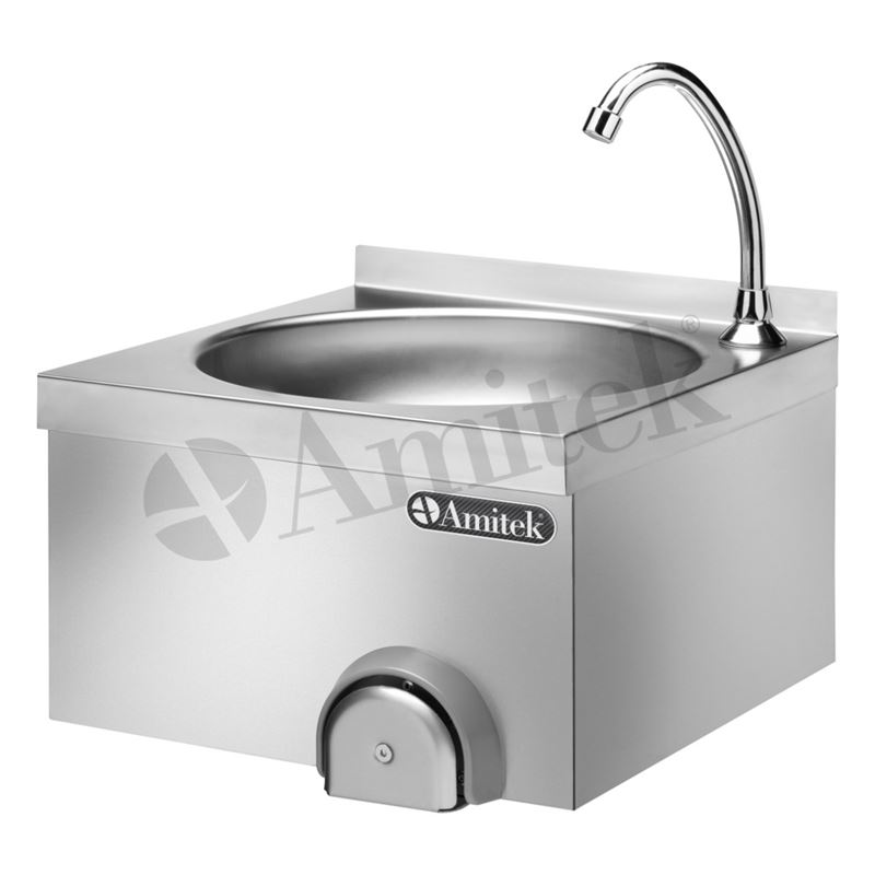 Sanitarni umivaonik Amitek LM 310 VH, 400x400x310 mm — inox nameštaj i sudopere, Beograd