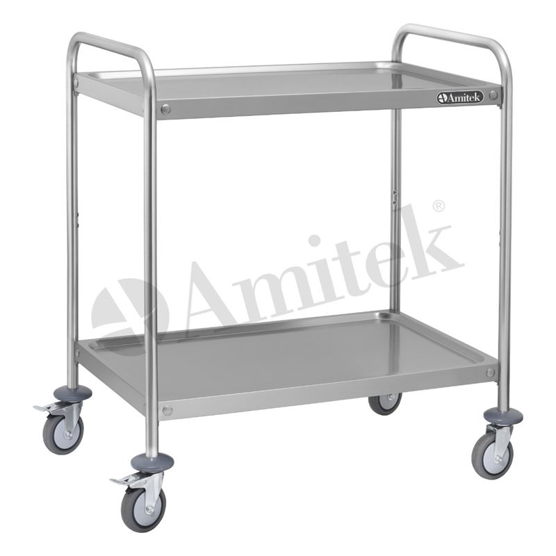 Servirna kolica Amitek CR 385 VH — 3 police, inox — inox nameštaj i sudopere, Beograd