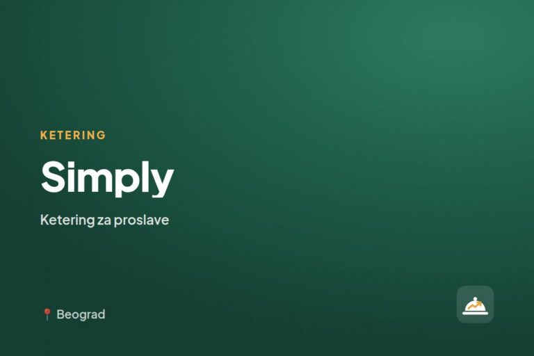 Simply — ketering za kućne proslave, Beograd