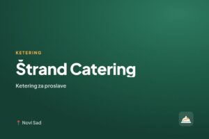 Štrand Catering
