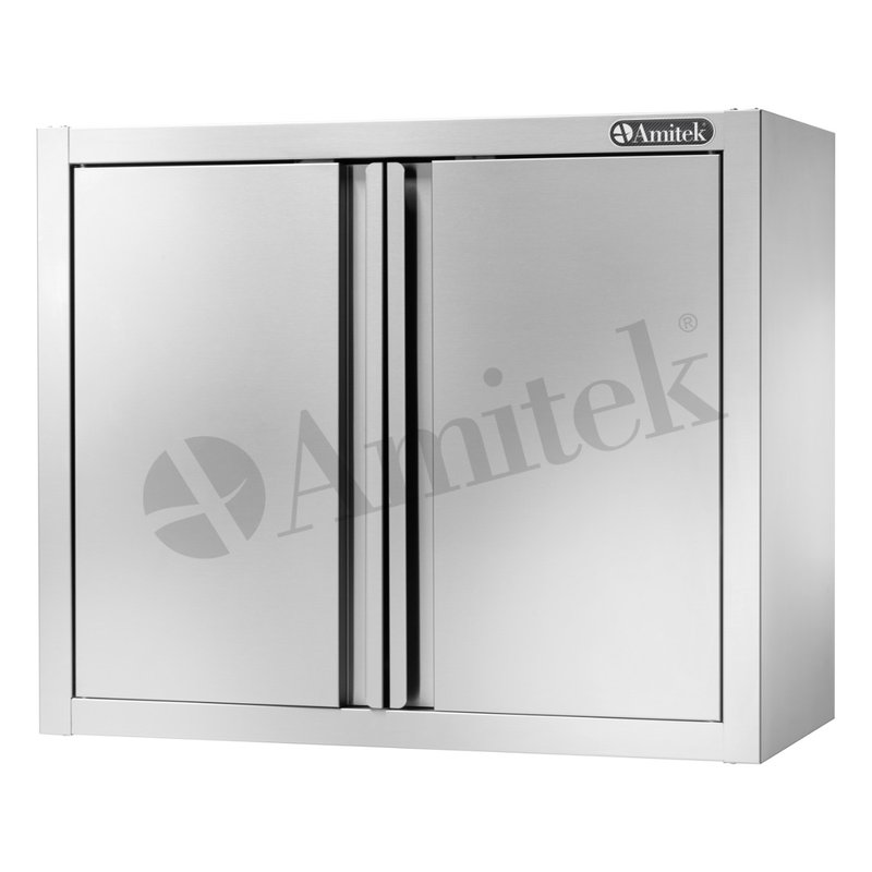 Viseći inox ormarić Amitek PCA 80 VT — 800x400x660mm, krilna vrata — inox nameštaj i sudopere, Beograd