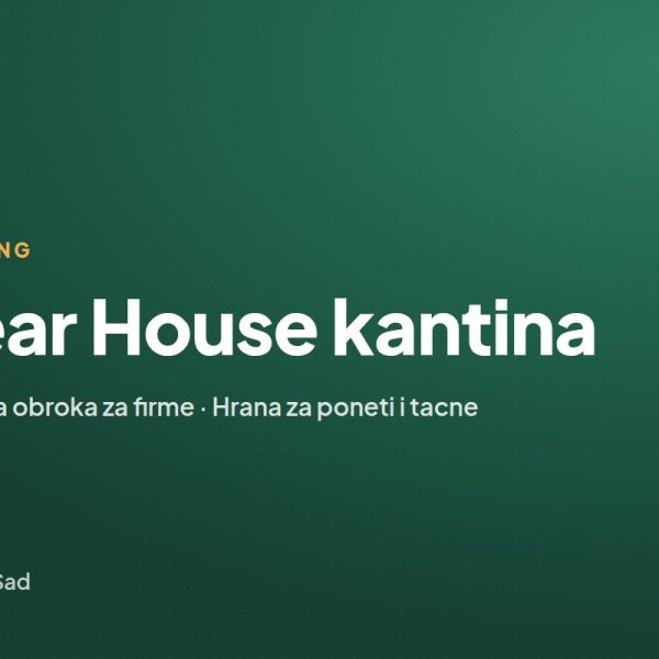 Bear House kantina