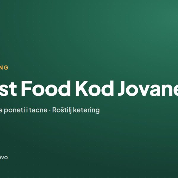 Fast Food Kod Jovane