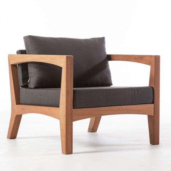Fotelja Union Drvo Solo — iroko drvo