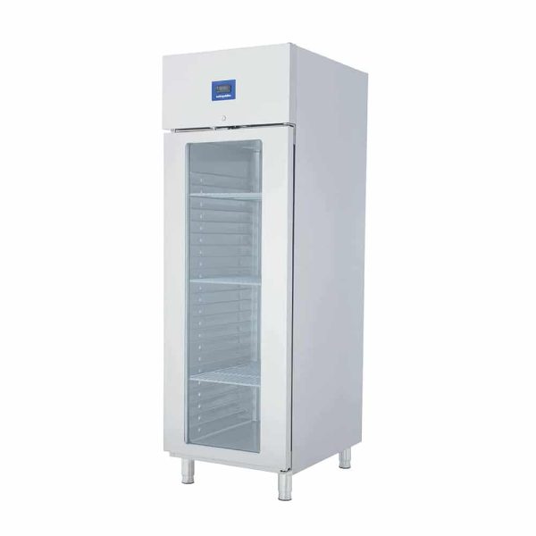 Frižider Ozti 700 l — jednokrilni, staklena vrata