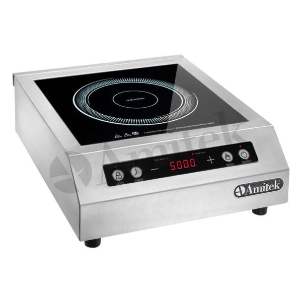 Indukcijska ploča Amitek TT 500 Touch — 1 ringla, 5 kW