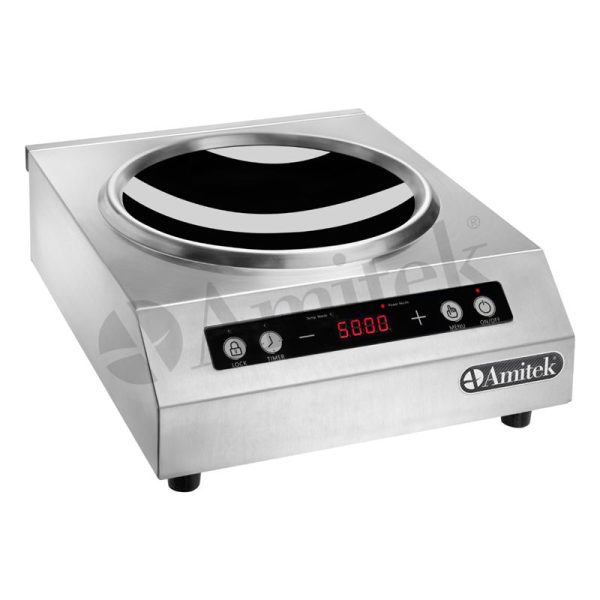 Indukcijski wok top element Amitek TT 500W Touch, 5 kW