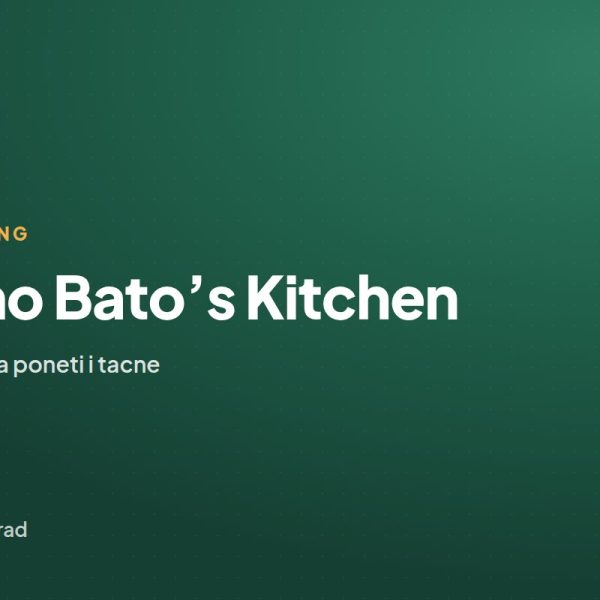 Jano Bato’s Kitchen