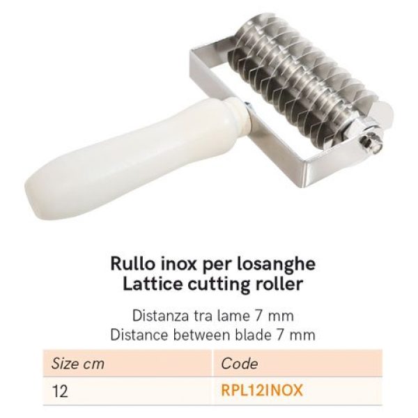 Kalup za rolat Martellato RPL12, inox