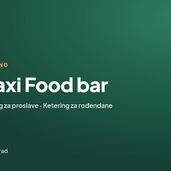 Maxi Food bar