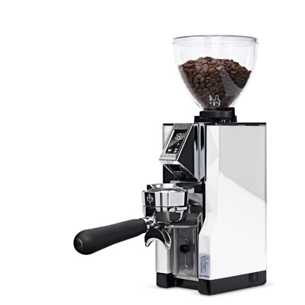 Mlin za kafu Eureka Mignon Libra 65, grind-by-weight, beli, 110V