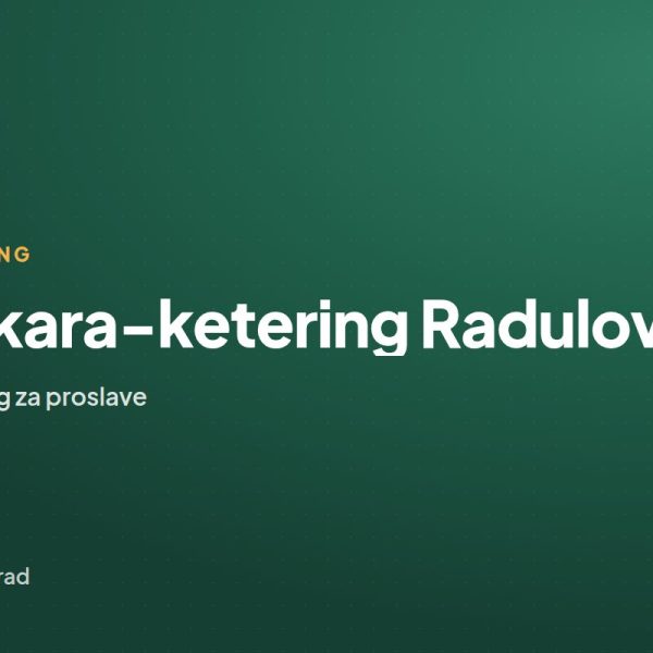 Pekara-ketering Radulović