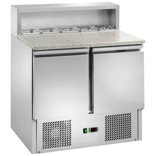 Rashladni pult Amitek AK940P — 2 vrata, salatar, granit površina