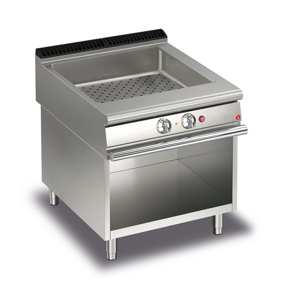 Toplovodna kupka Baron Q90BMV/E800 — dvodelna, 800x900mm