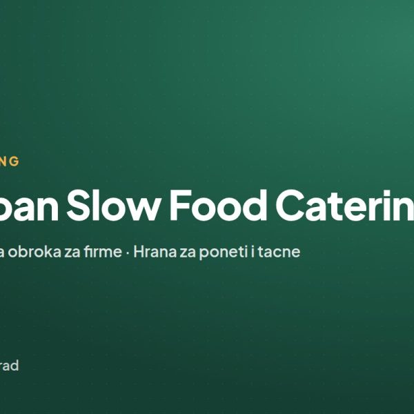 Urban Slow Food Catering